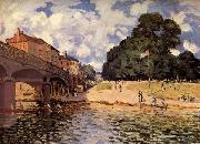 Alfred Sisley Bridge at Hampton Court china oil painting artist